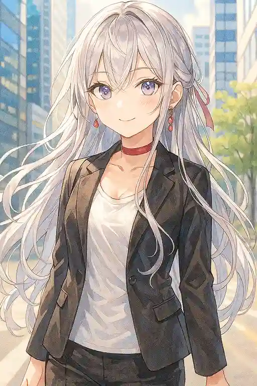 黒いジャケット